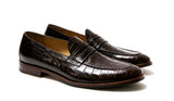 Giorgio Alligator Dark Brown