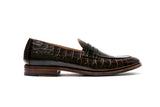 Giorgio Alligator Dark Brown