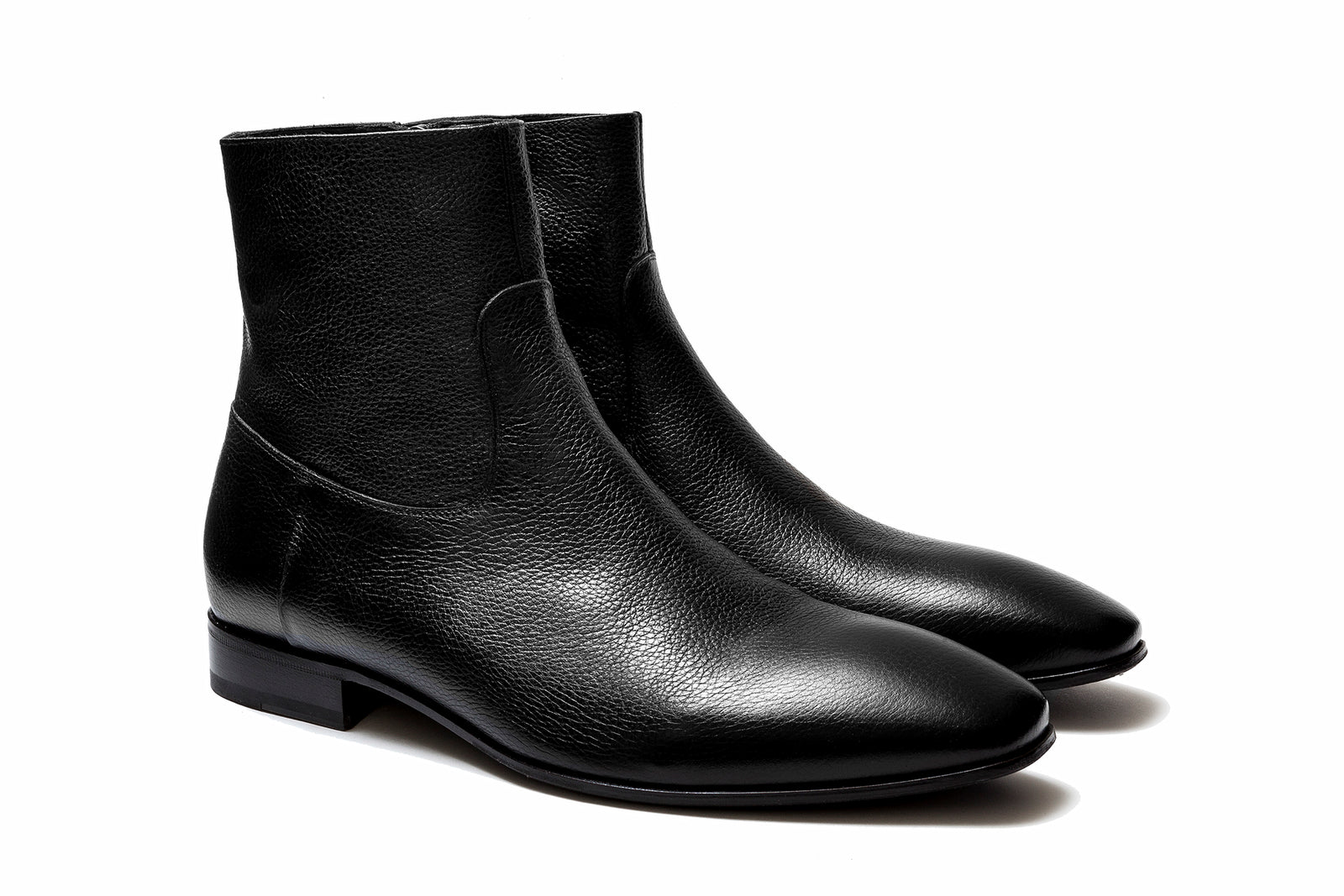Pete Sorensen Miles Black Grain Boots – PETE SORENSEN